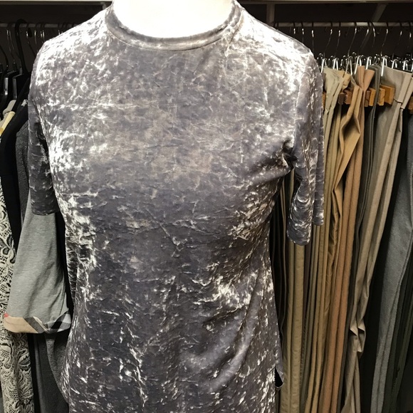 Crushed velvet tee - Picture 2 of 5